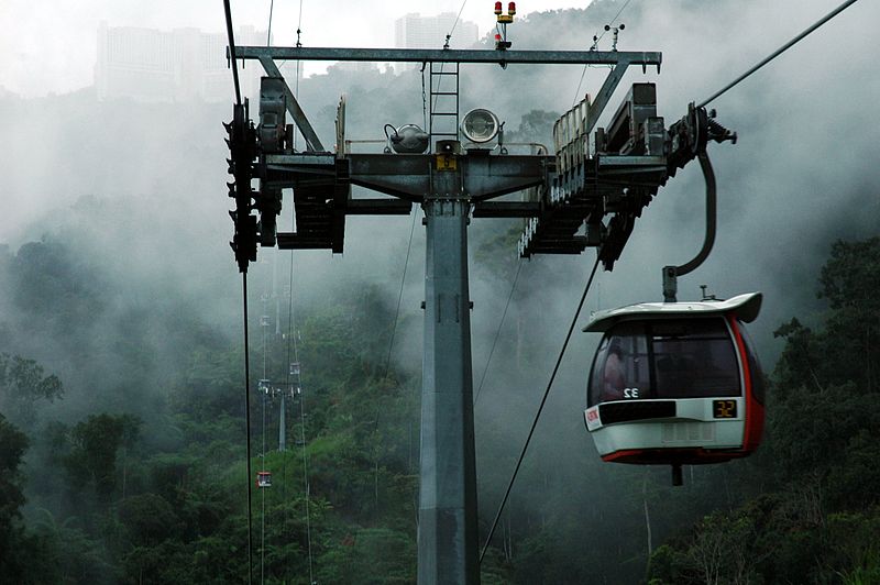 cable car genting valley